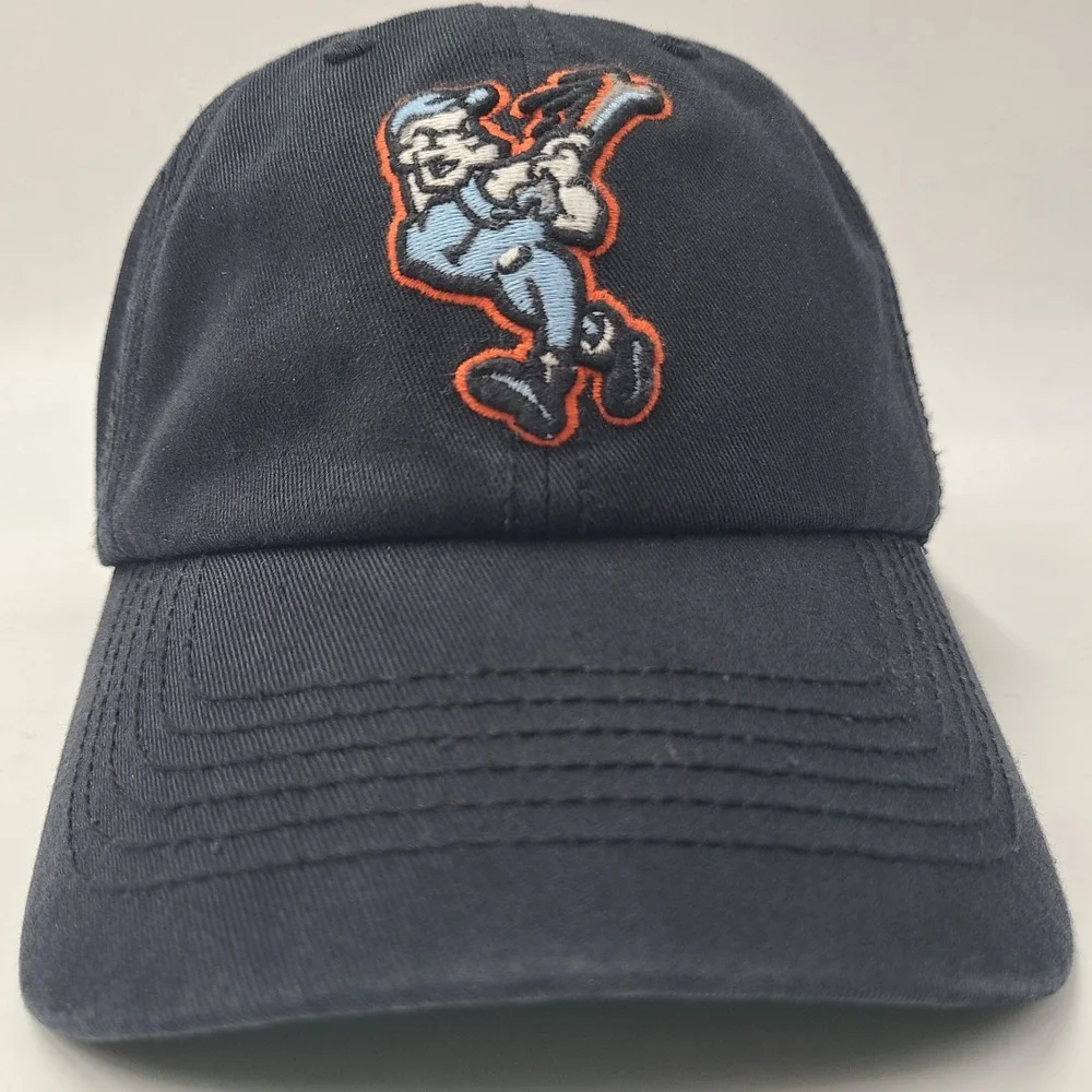 Inland Empire 66ers Hat Fitted M 47 Brand Franchise Black Orange MiLB Baseball